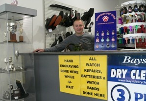 Alex's Shoe Repair shop, Hampton, Bayside